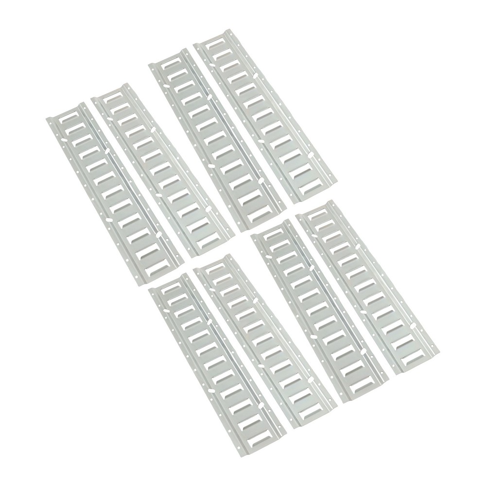 Labwork E Track Tie Down Rail Kit 8× 2' E-Track Bar Rails For Garages