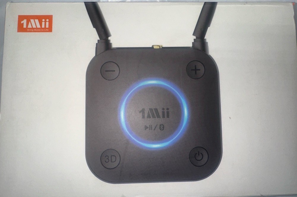 1Mii B06Pro Long Range Bluetooth 5.0 Receiver, HiFi Wireless Audio Adapter