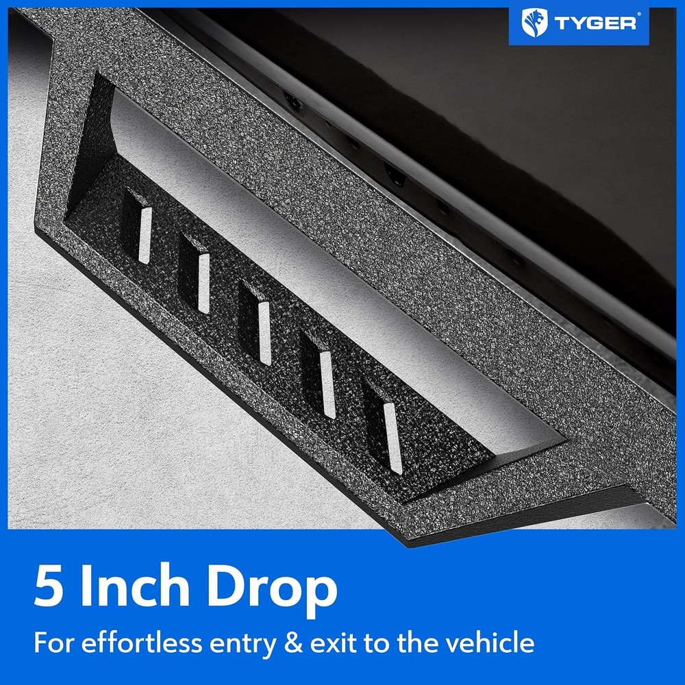 Tyger Auto LanderX Drop Step Running Board Colorado