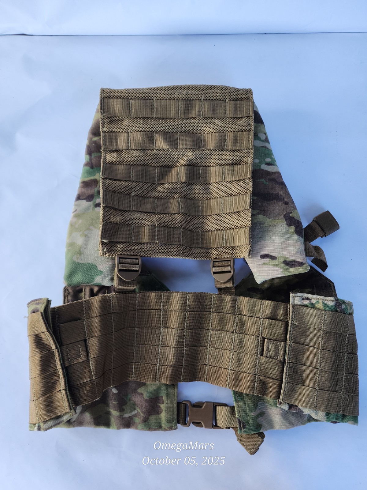 USGI H-Harness Load Bearing Vest / Tactical Vest / Multicam /OCP US Army Size L