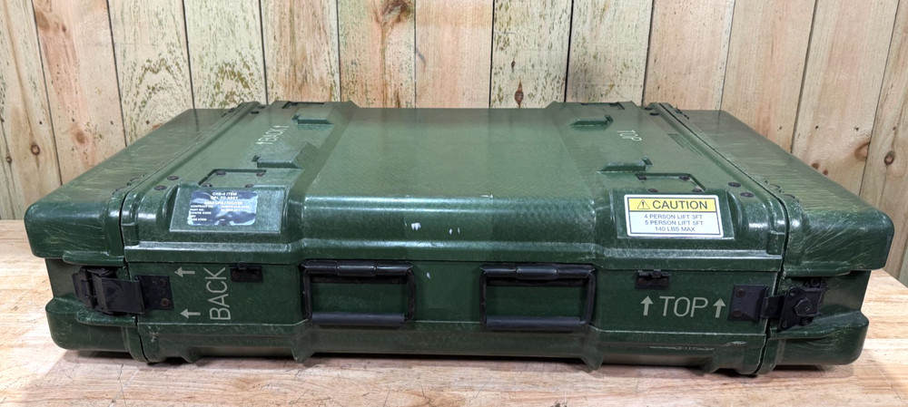 ECS Server 3U Rack Rackmount 19" X 24" Frame Waterproof Green Storage Case