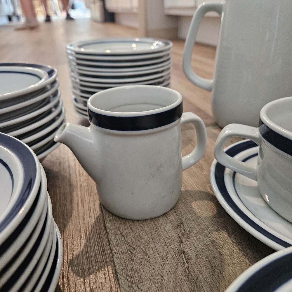 Vintage Blue Monterrey Stoneware