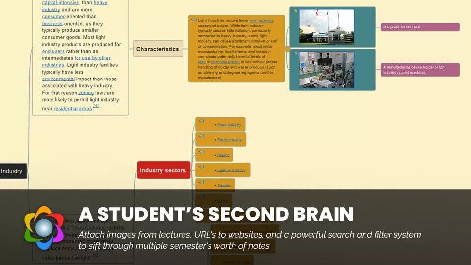 Freeplane Mind Mapping Knowledge & Project Management Software for Windows on CD