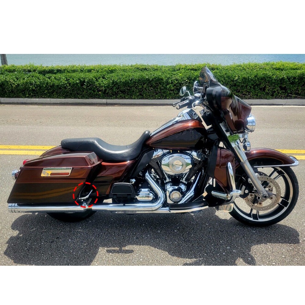 Saddlebag Guard Eliminator Support Bracket For Harley Touring Electra Glide FLHT