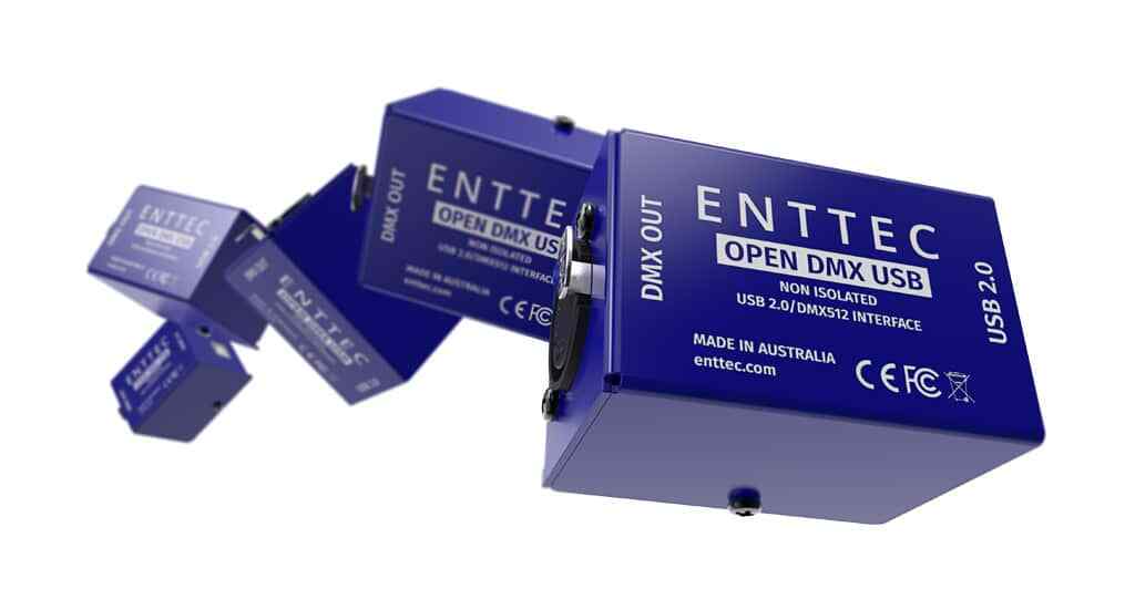 Enttec Open DMX USB 70303, 1 Universe Lighting Interface -Entry Level [Open Box]