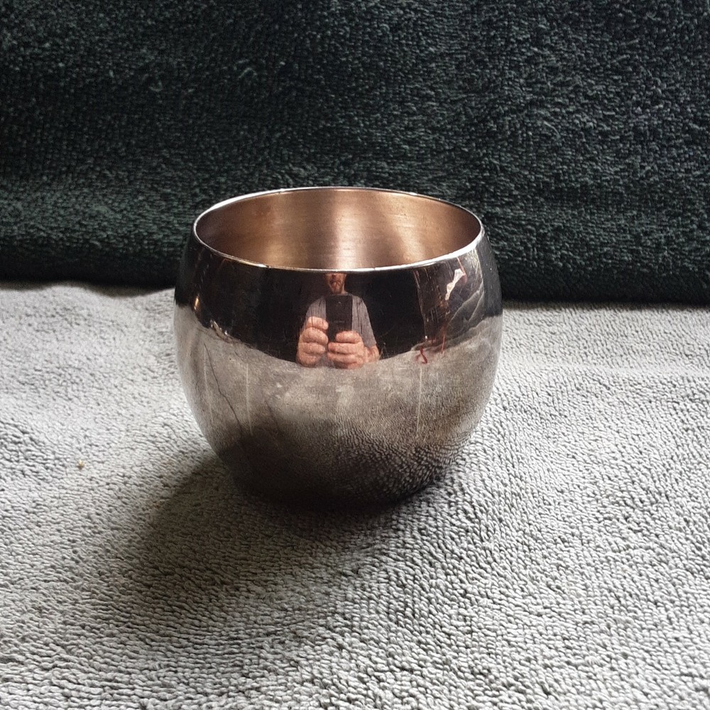 Vintage Poole Silver Co. EPCA Silverplate Cup #835