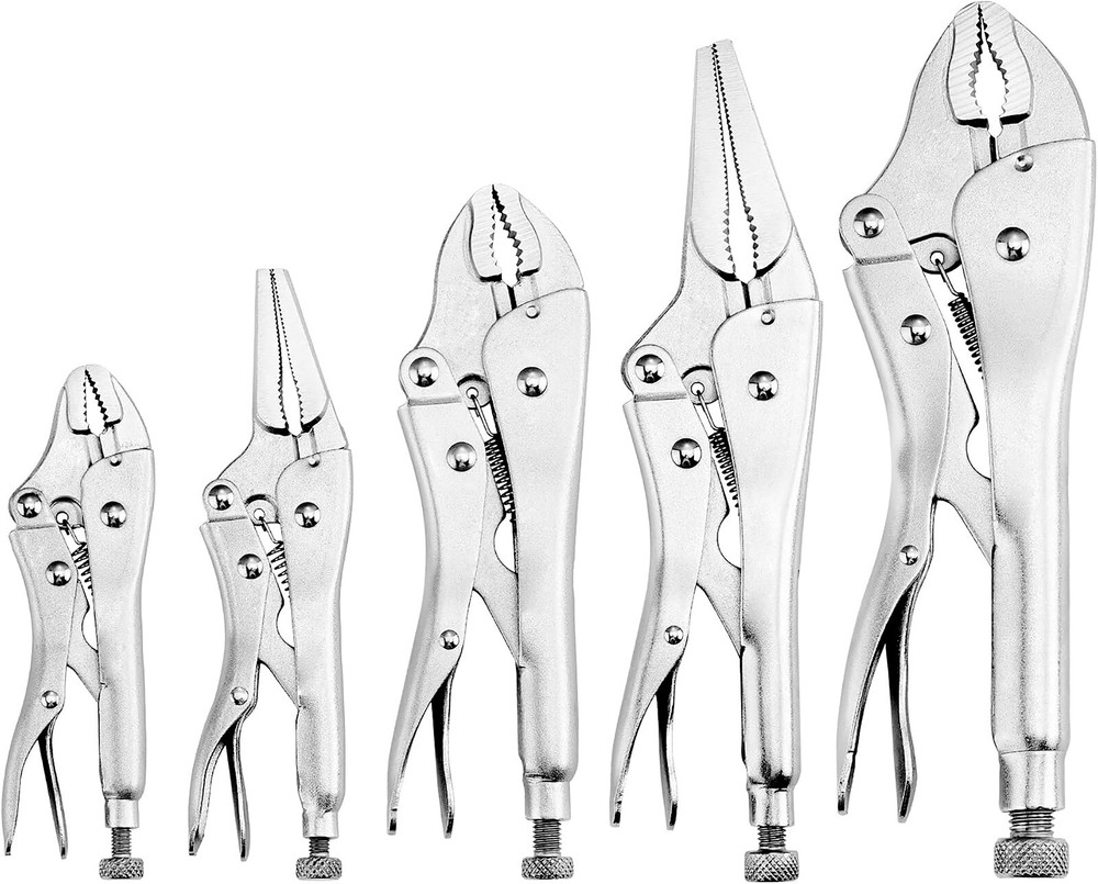 5Pc Locking Pliers