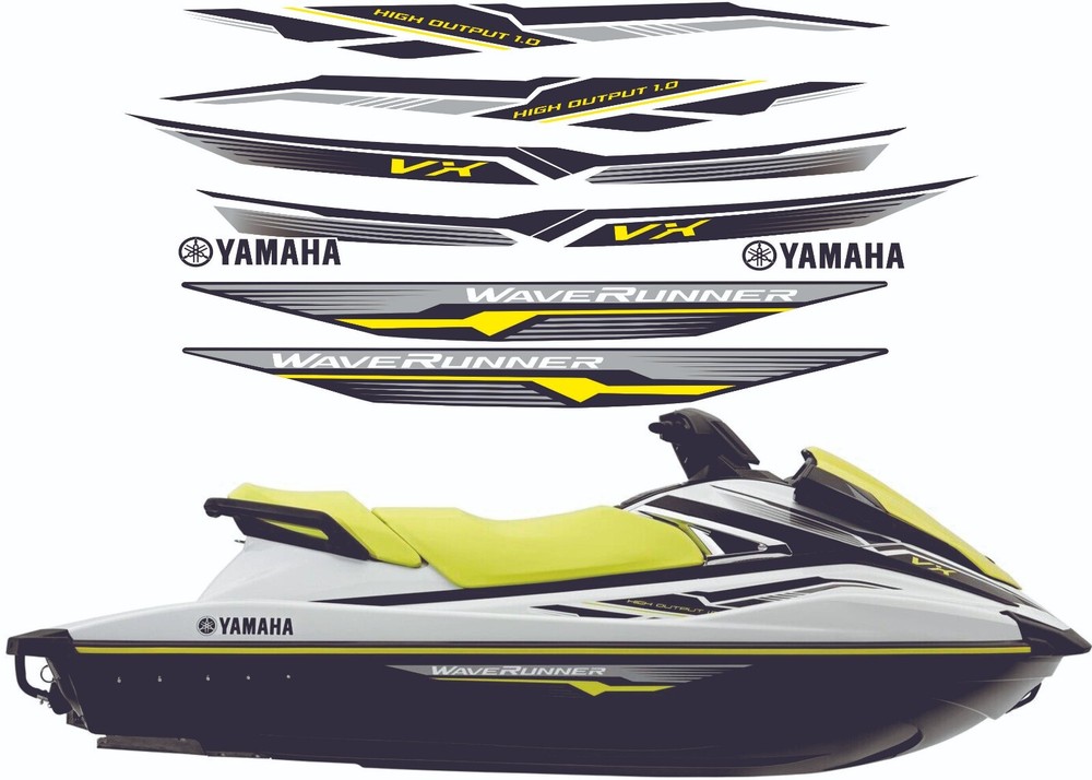 YAMAHA WAVERUNNER VX 2019 Graphics / Decal / Sticker Kit