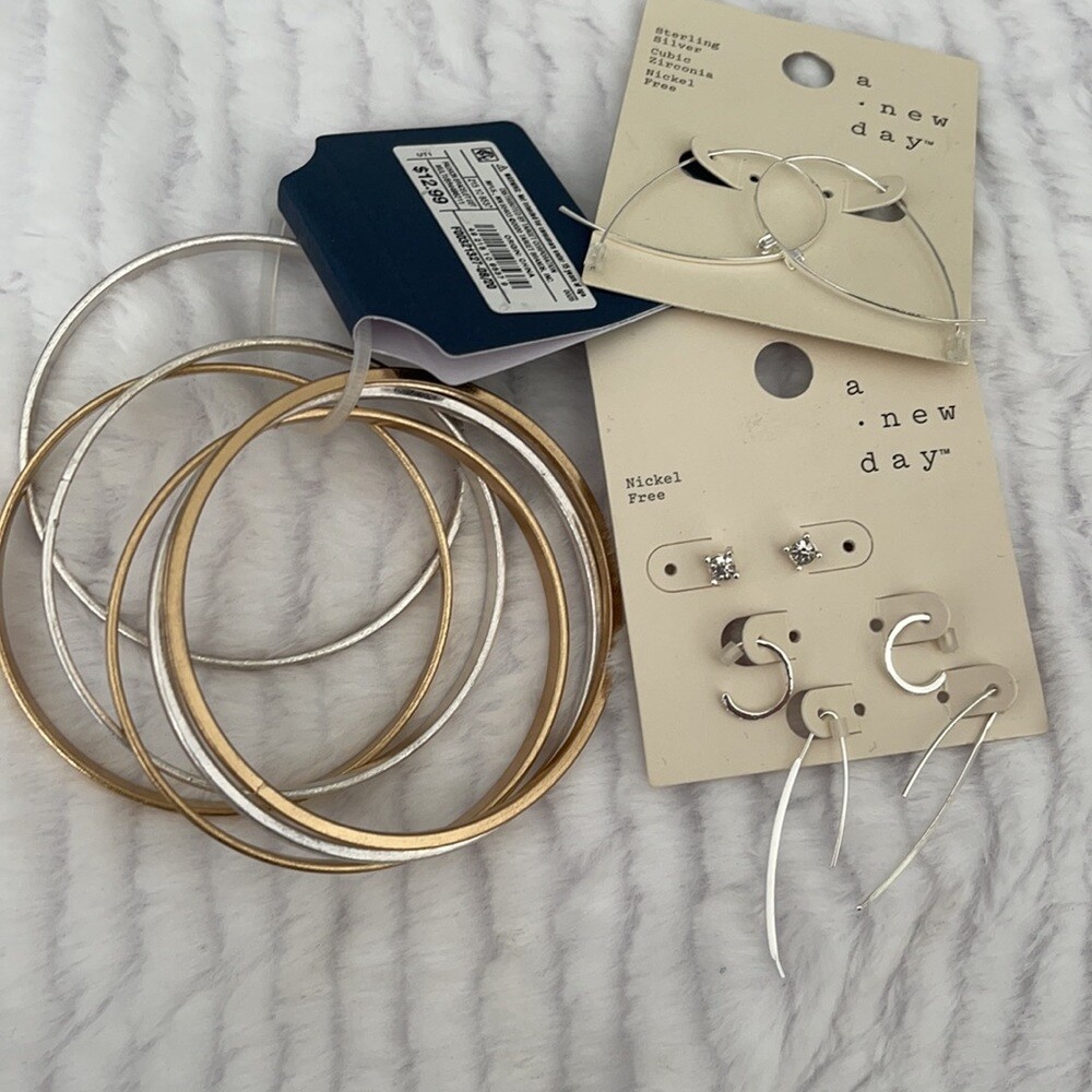 'I Feel Pretty' Package Bracelets & Earrings Set