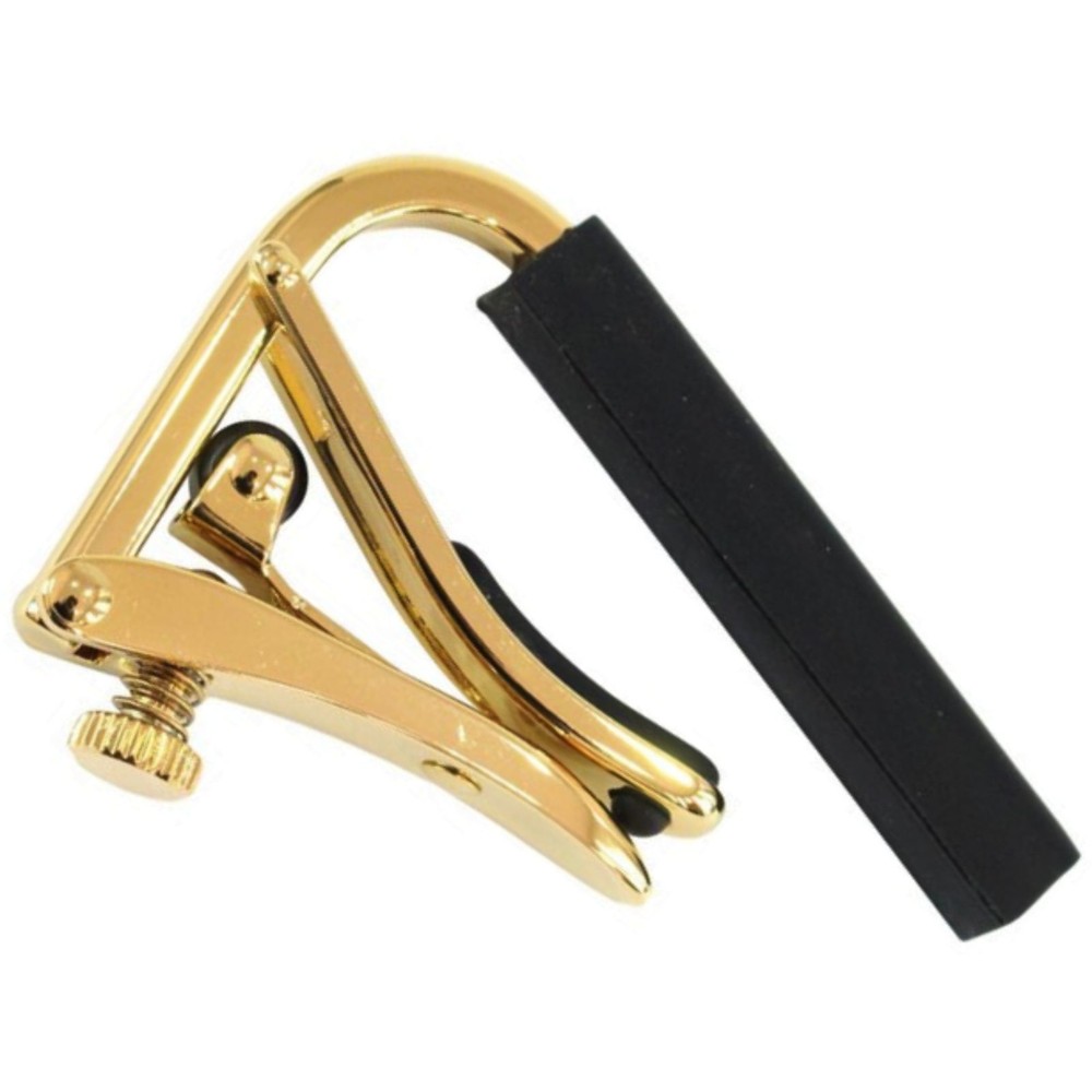 Shubb C2G Capo Royale for Nylon String Classical Guitars, Gold