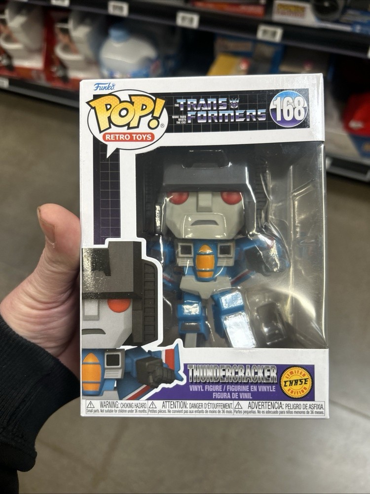Funko POP! Transformers Thundercracker CHASE Retro Toys Figure 168 W/ Protector