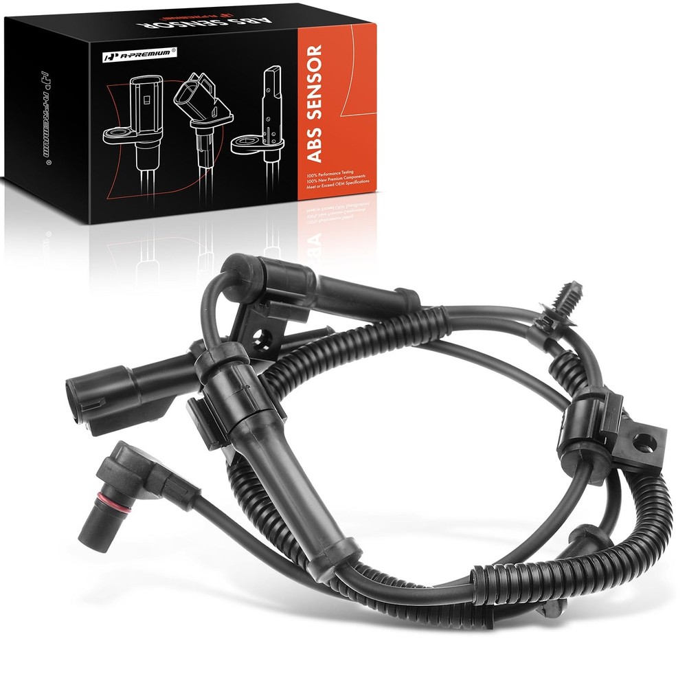 A-Premium Front Left or Right ABS Wheel Speed Sensor - Compatible with Ford M...
