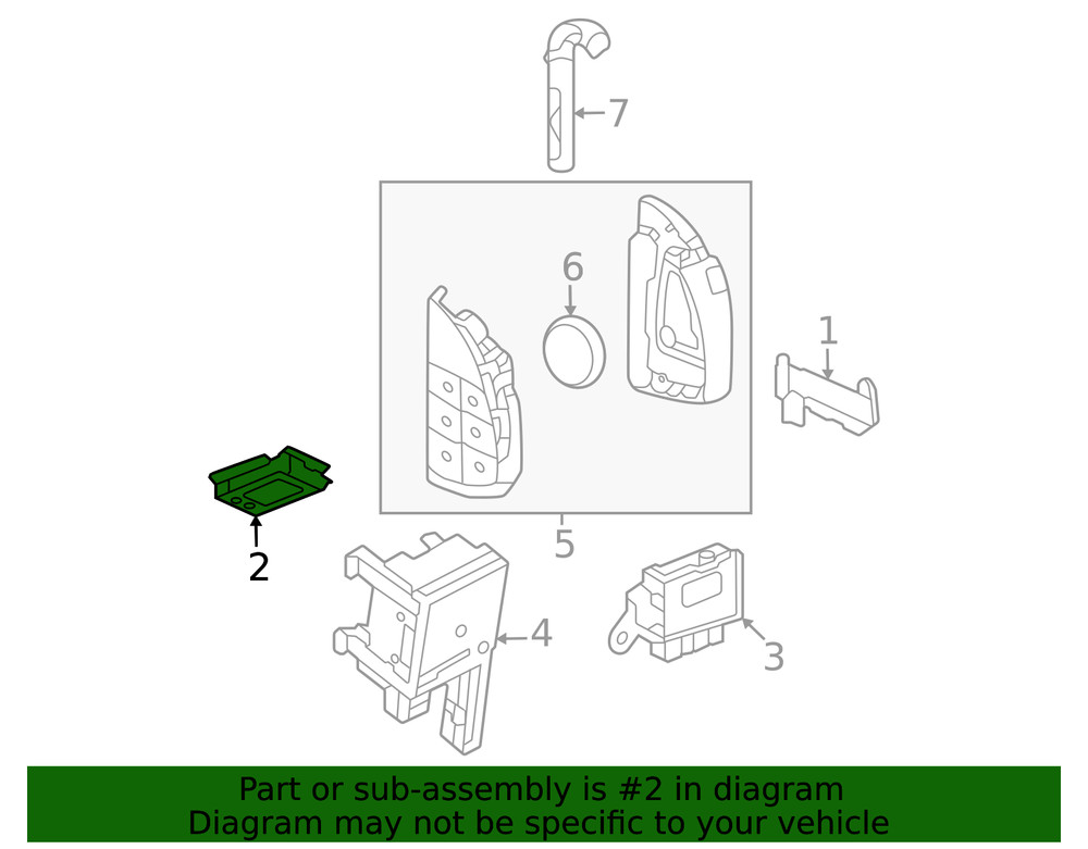 Genuine GM Transceiver 86573927