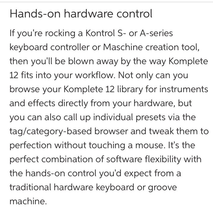 Native Instruments Komplete 12 Ultimate Complete UPGRADE ONLY For 8-12