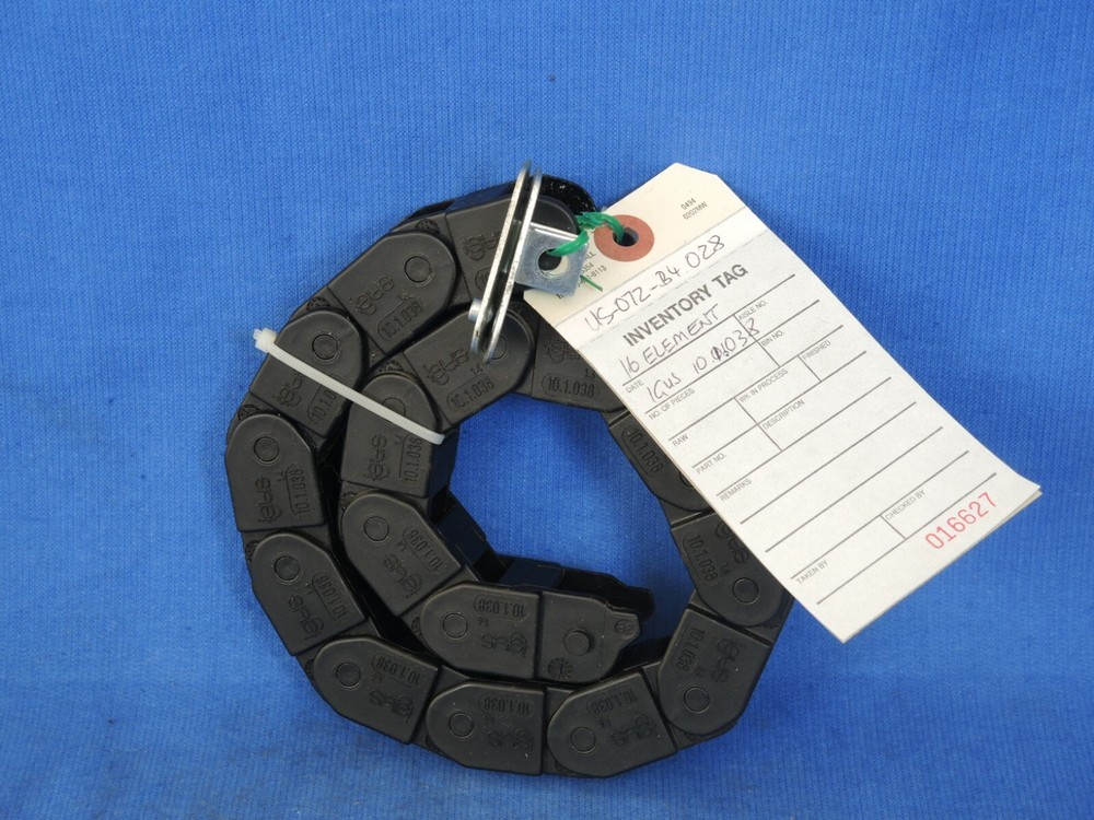 Igus 10.1.038 Cable Track Chain, 20"
