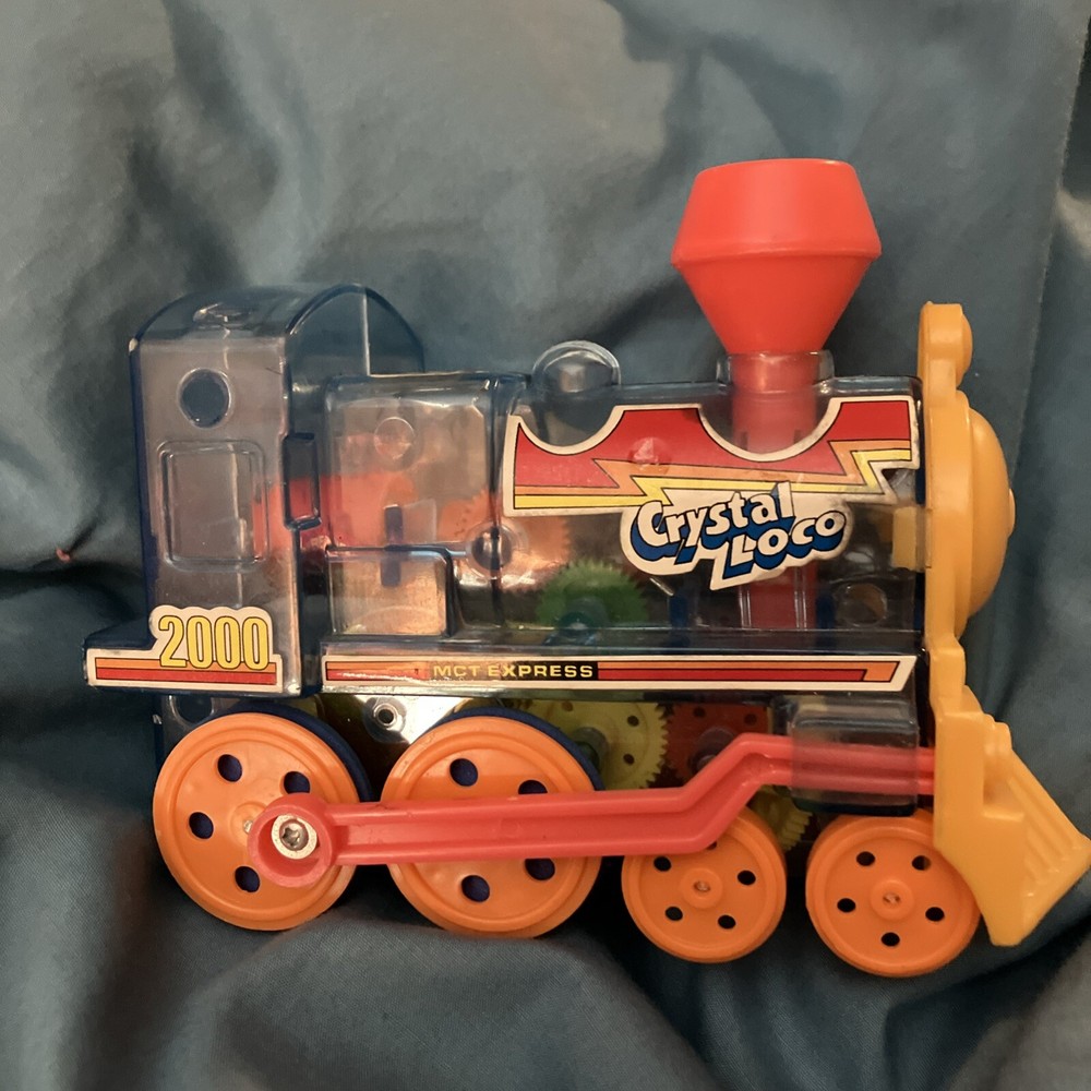 Crystal Locomotive Engine 2000 MCT Express Moving Wheels