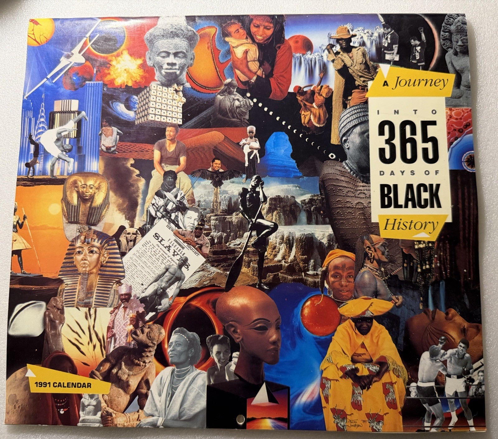 Vintage 1991 Calendar “A Journey Into 365 Days Of Black History”