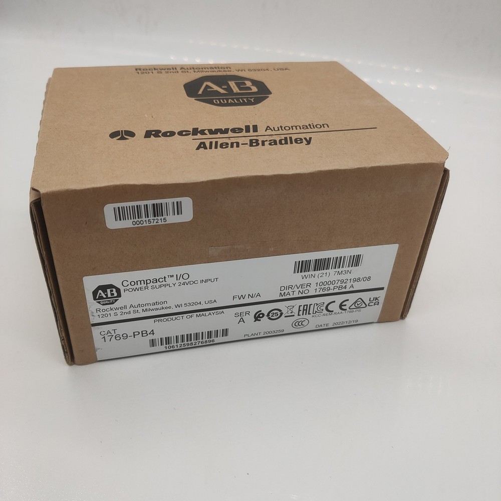 FACTORY SEALED AB 1769-PB4 Power Supply 24VDC Input
