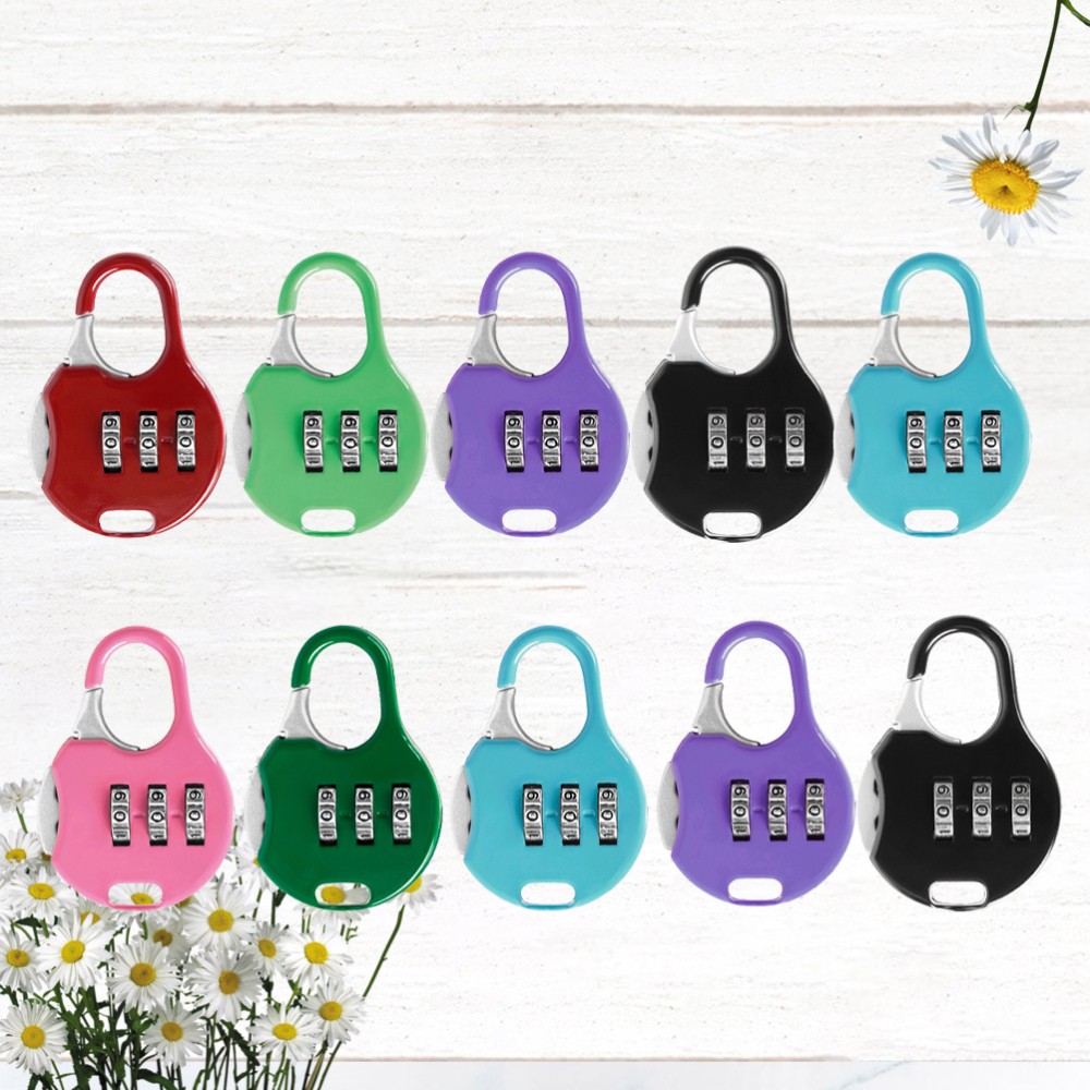 10 Pcs Versatile Combination Lock Set Drawer Password Resettable