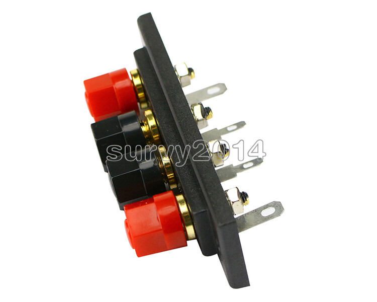 Speaker Amplifier Chassis Terminal Output Four-Position Terminal Soundbox