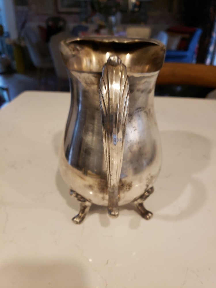 Vintage Silver Plated Water Pitcher