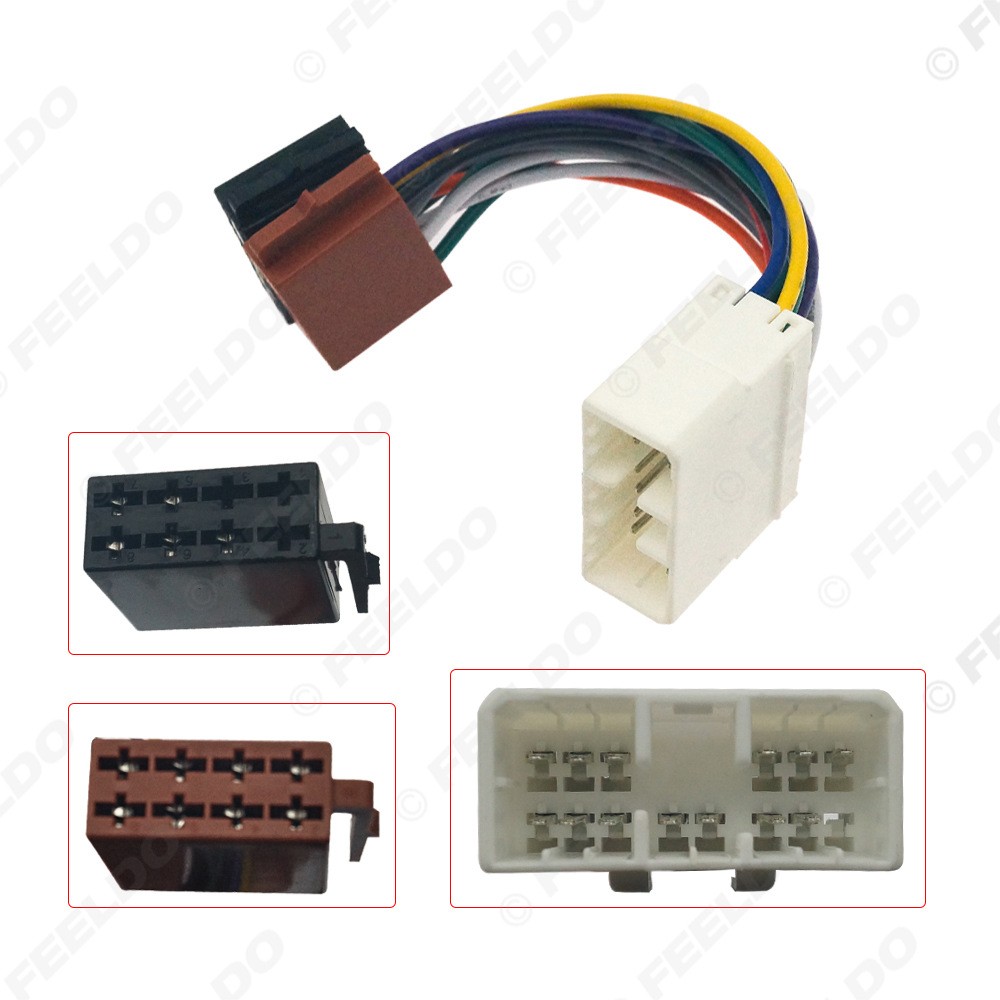 Compatible with Subaru/Renault Traffic ISO non-destructive connection cable