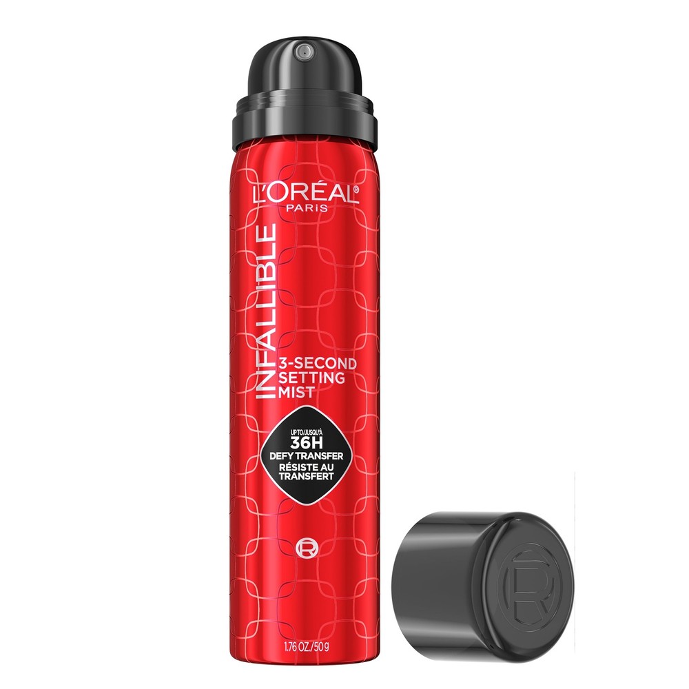 LOreal Paris Infallible 3-Second Setting SprayMist Microfine Mist para até 36H