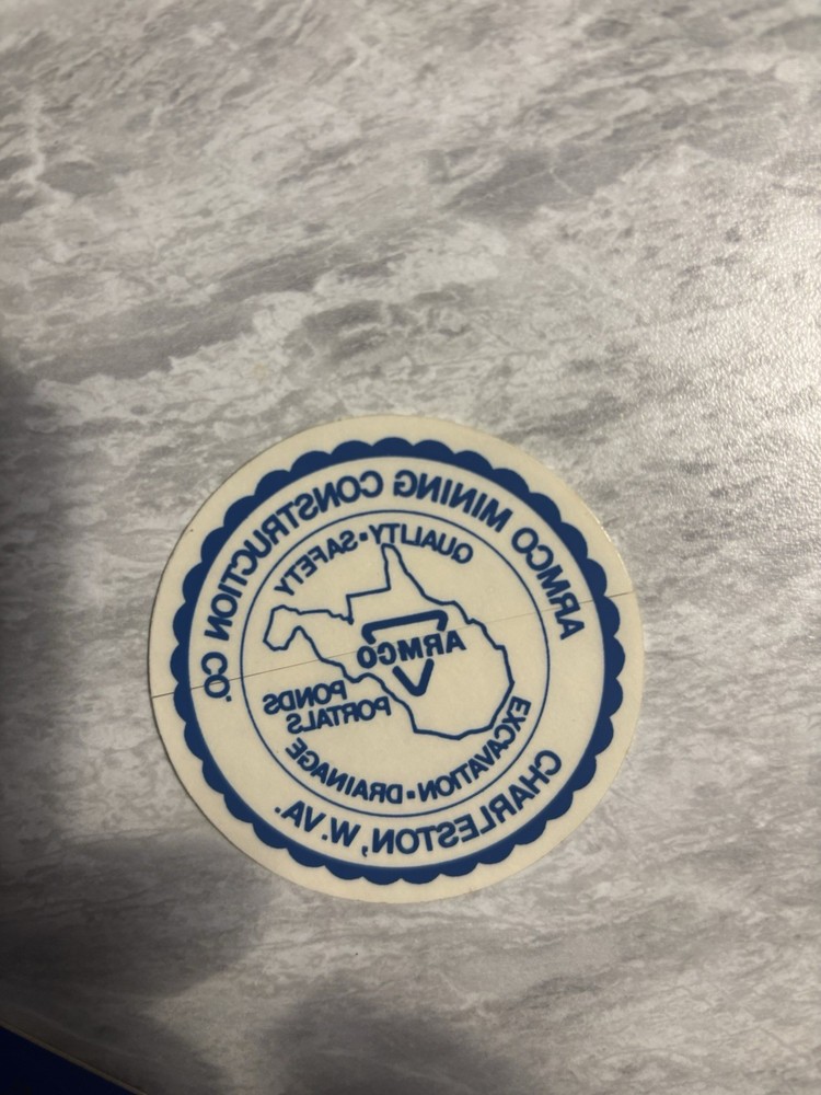 coal mining stickers nice older  Coal Company