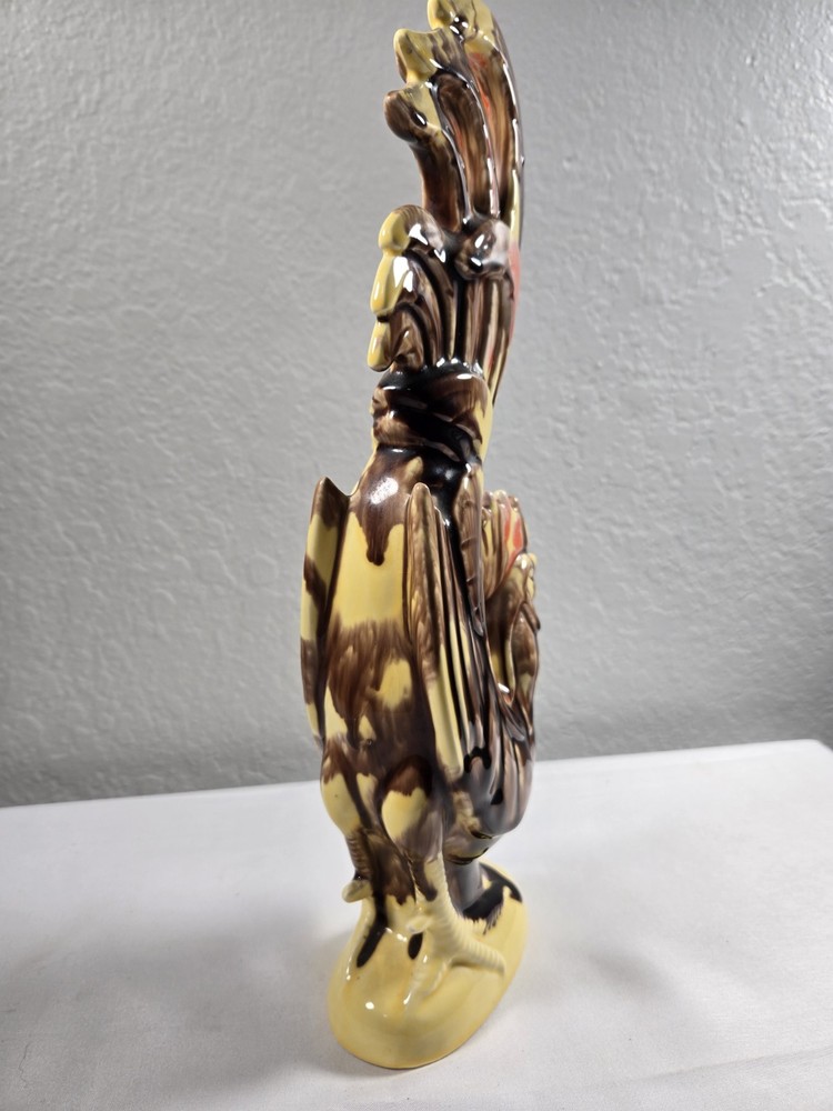 Vintage Ceramic Rooster Mid Century Modern