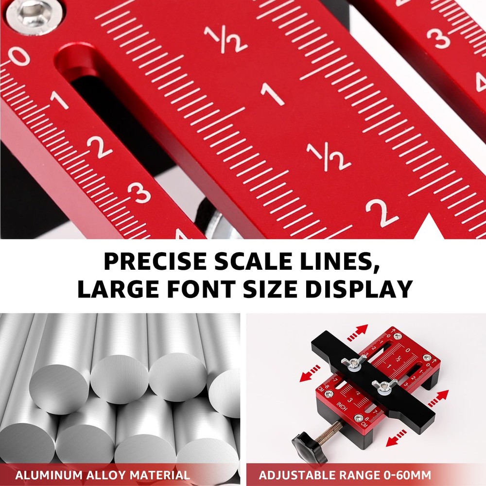 Cabinet Door Positioning Tool, Adjustable Cabinet Door Installation Positione...