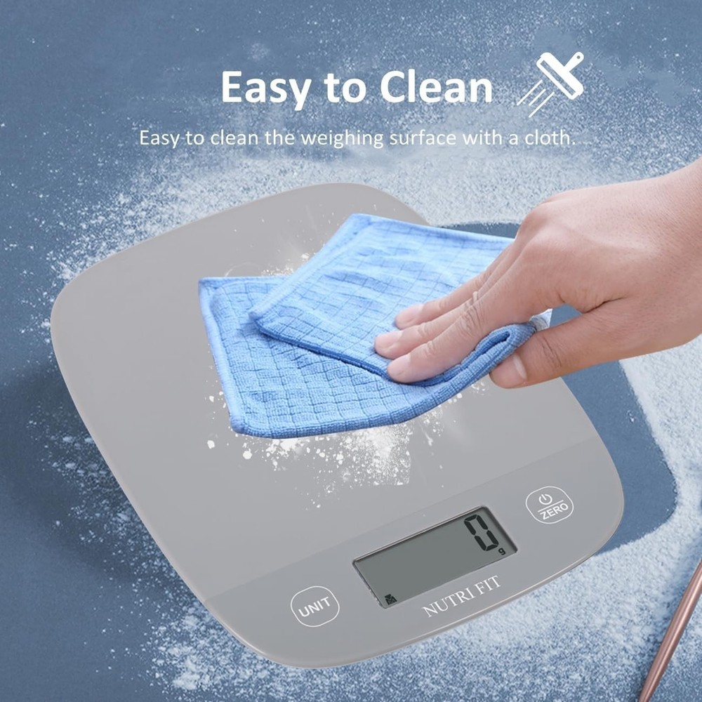 Lightweight Digital Food Scale with LCD Display - Perfect for Portion Control