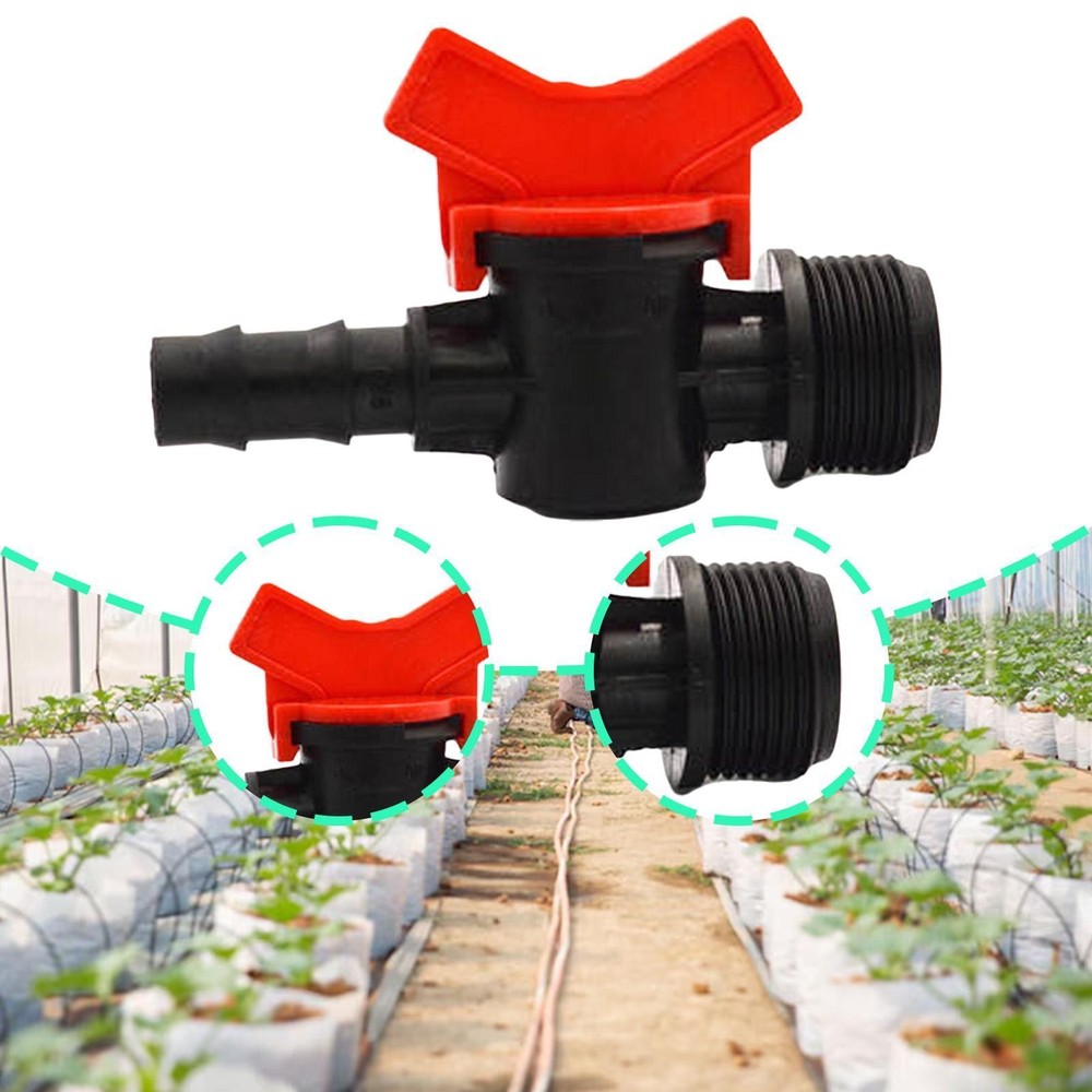 Barbed Garden Plumbing Adapter Easy Installation Gardening Tool Replace Quick