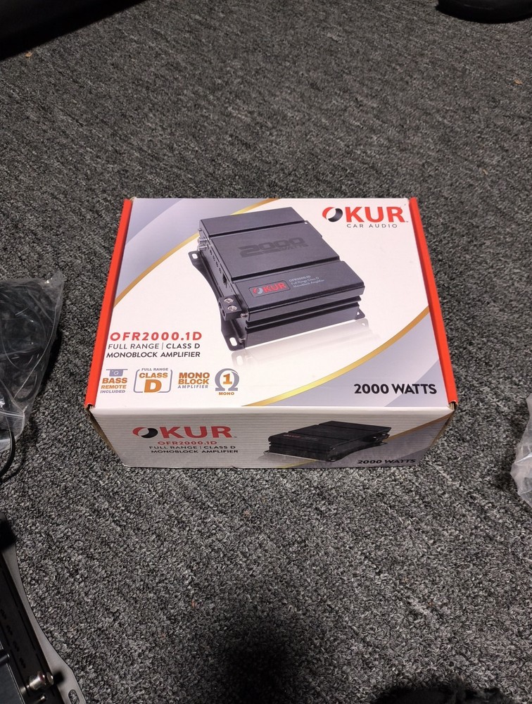Okur Ofr2000.1D Full Range Monoblock Amplifier