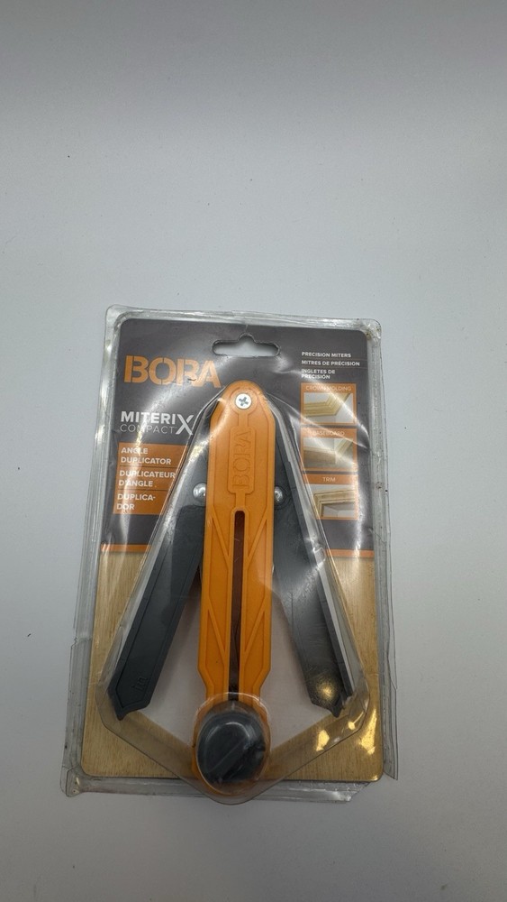 MiteriX Compact Angle Finder Tool Gauge, Duplicates & Splits in Half for Prec..