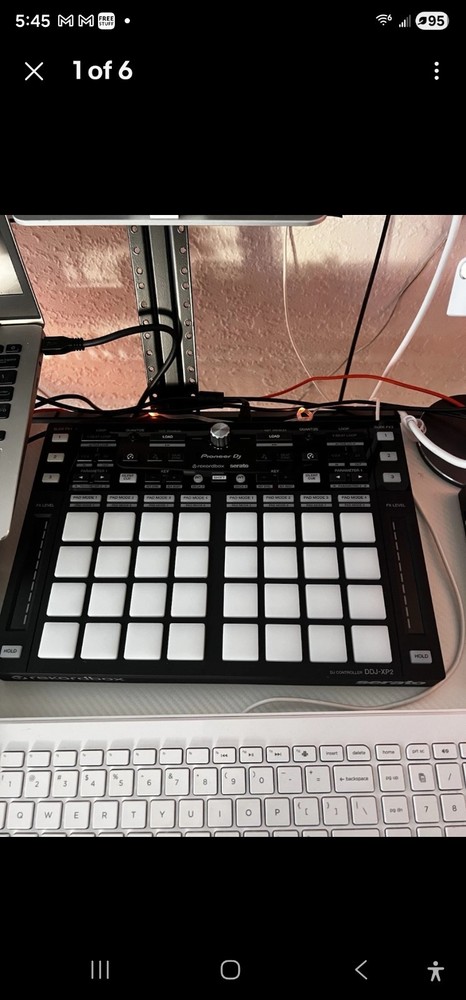 Pioneer DJ DDJ-XP2 Quad Deck Controller 32 Pads Loop/Sampler Filter USB Black