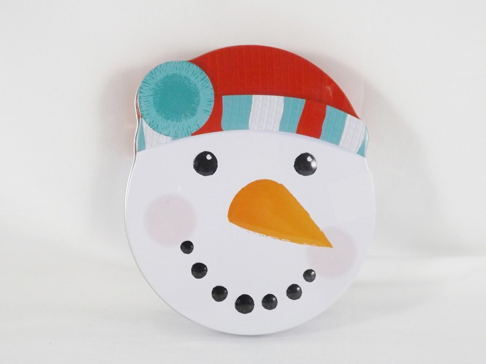 Snowman Gift Card Tin
