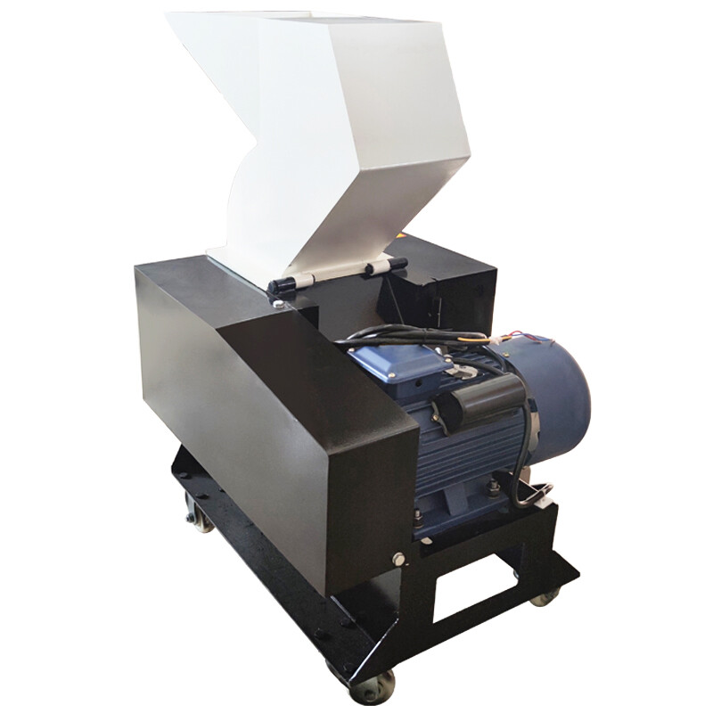 220V Plastic Shredder Granulator Plastic Bottle Crusher Single-phase 2.2KW White