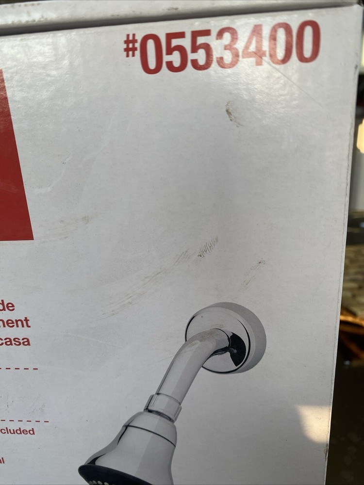 Project Source RV/Mobile Home Chrome 2 Handle Round Shower Faucet w/Valve
