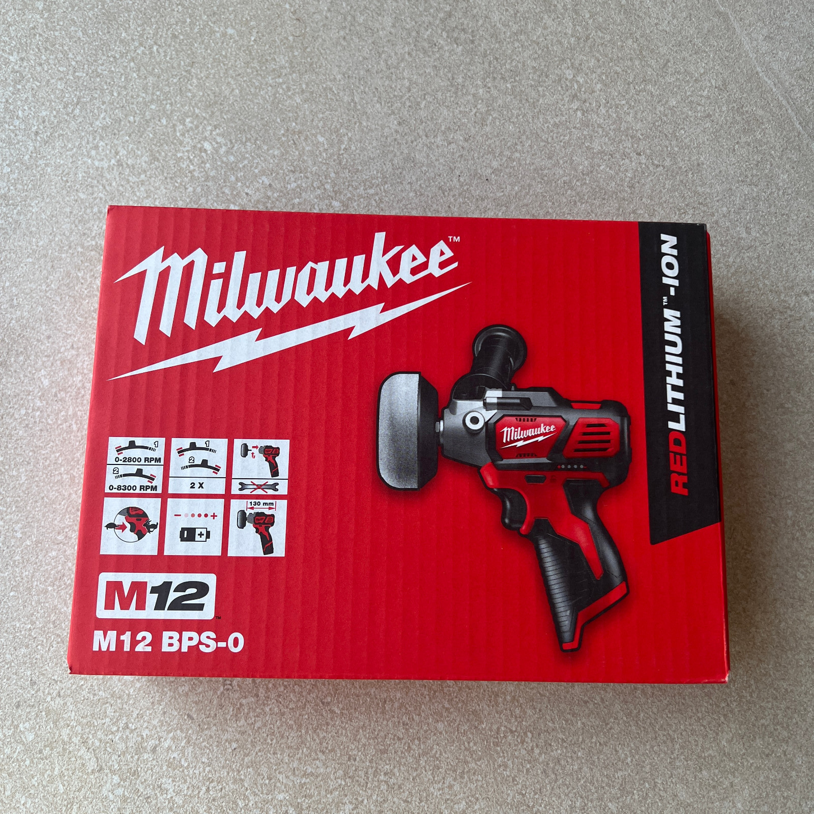 Milwaukee M12 BPS-0 Cordless Compact Polisher / Sander