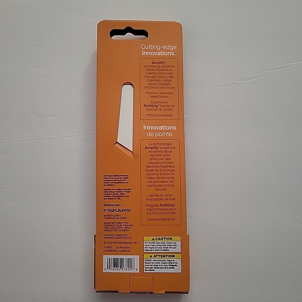 Fiskars Amplify 8" Mixed Media Shears Scissors