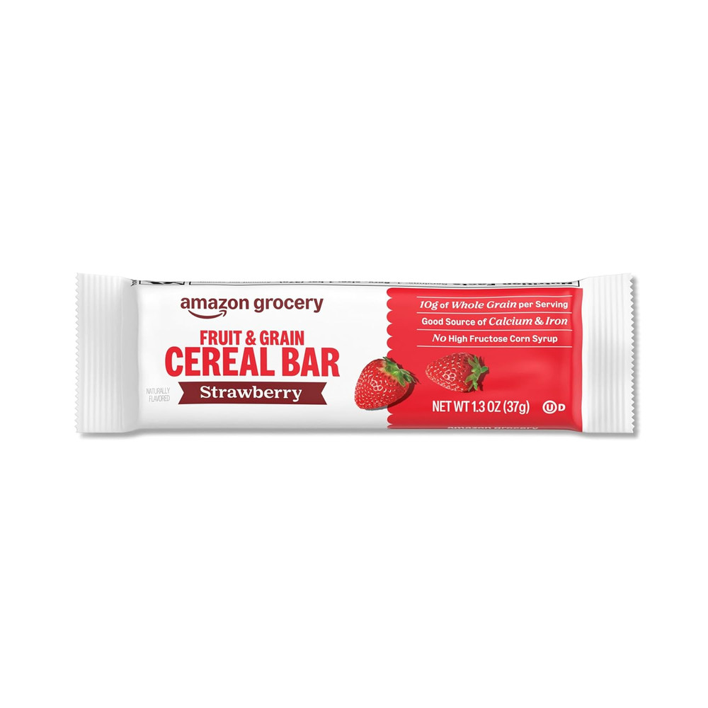 , Fruit & Grain Cereal Bars, Strawberry, 10.4 Oz, 8 Ct
