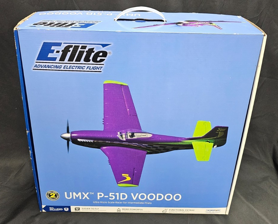 Horizon Hobby E-flite UMX P-51D VOODOO Bind-N-Fly  Basic RC Plane