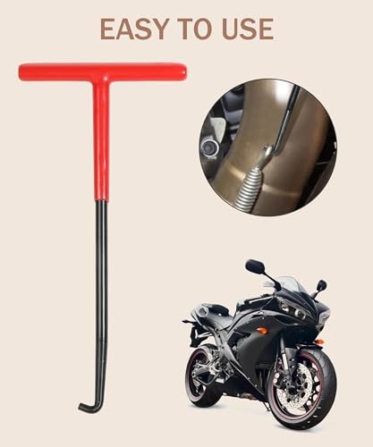 Motorcycle Exhaust Spring Puller Tool,Car Accessories T Handle Exhaust Spring