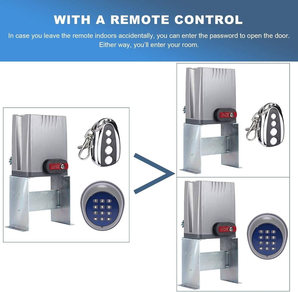 Touch-Controlled Gate Keypad with 1- - Superior Security Design