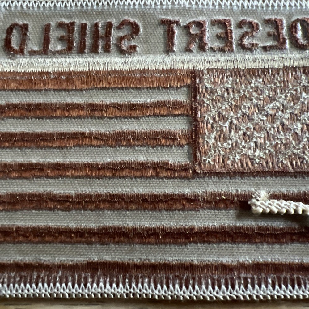 VINTAGE 1990 US Army Operation Desert Shield Patch