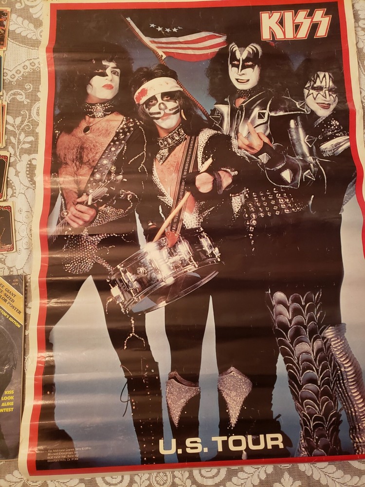 Kiss Rock Band Collection poster cards magazine