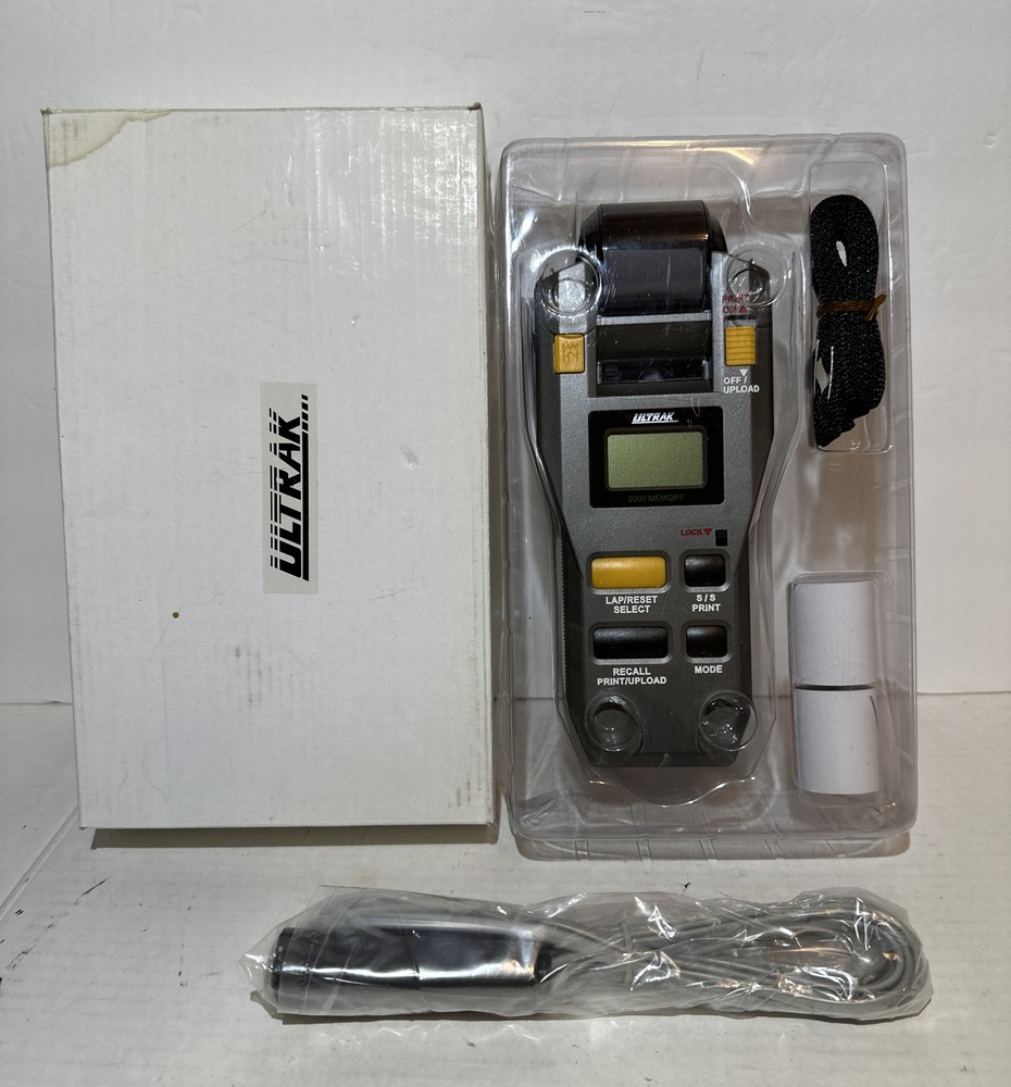 ULTRAK 498 Multi-Event 2000 Memory Printing Stopwatch New Open Box