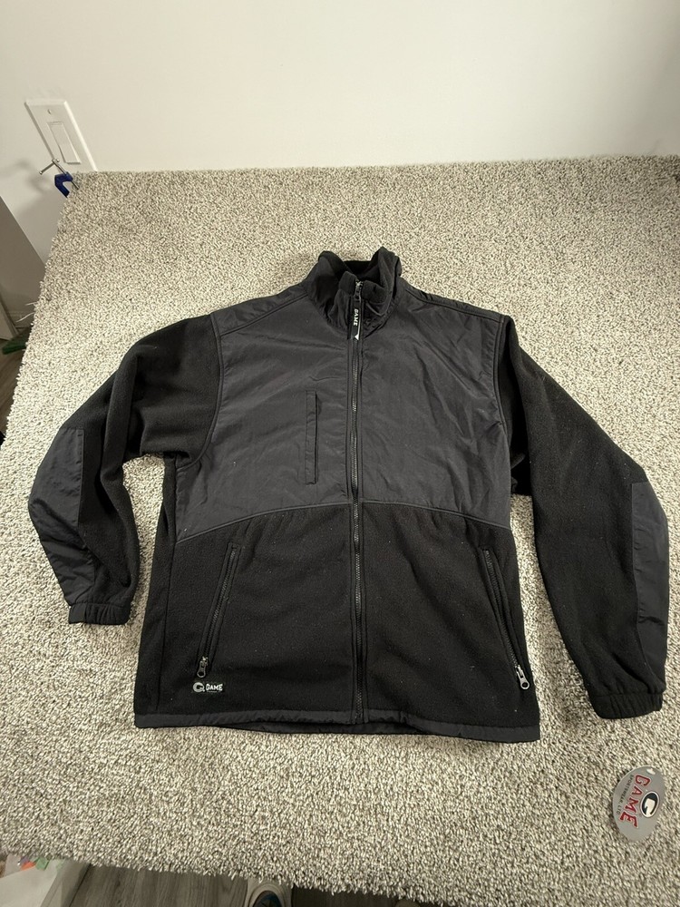 Game Sportswear The Jacket Size Medium Black