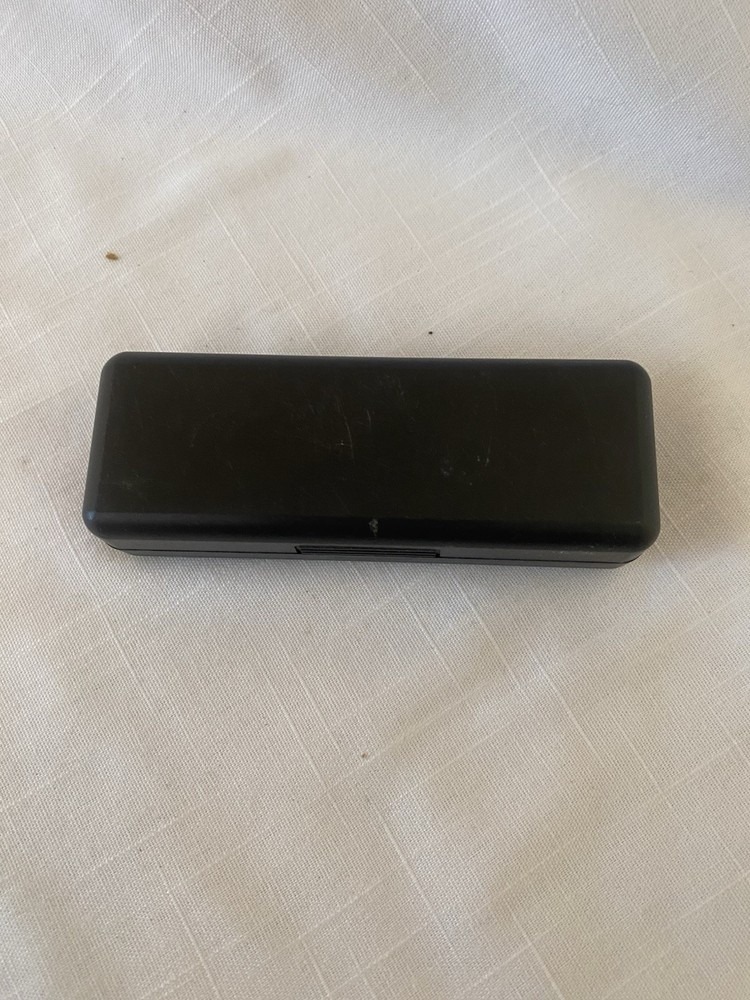 Silver Key C Harmonica With Hard Case