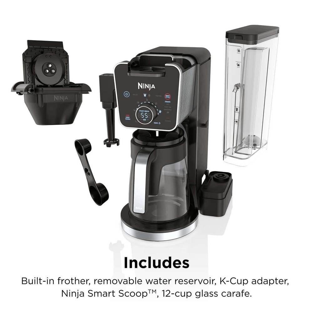 Ninja DualBrew Pro 12-Cup Coffee Maker, Black